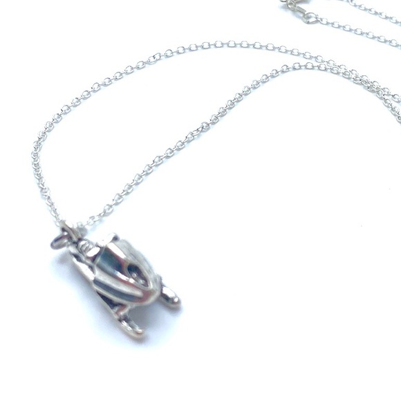 Snowmobile Necklace Winter Sports Snow Machine - Picture 9 of 10